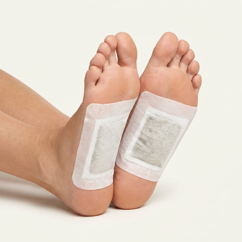 Overnight Sole Reset foot pads applied before sleep for recovery